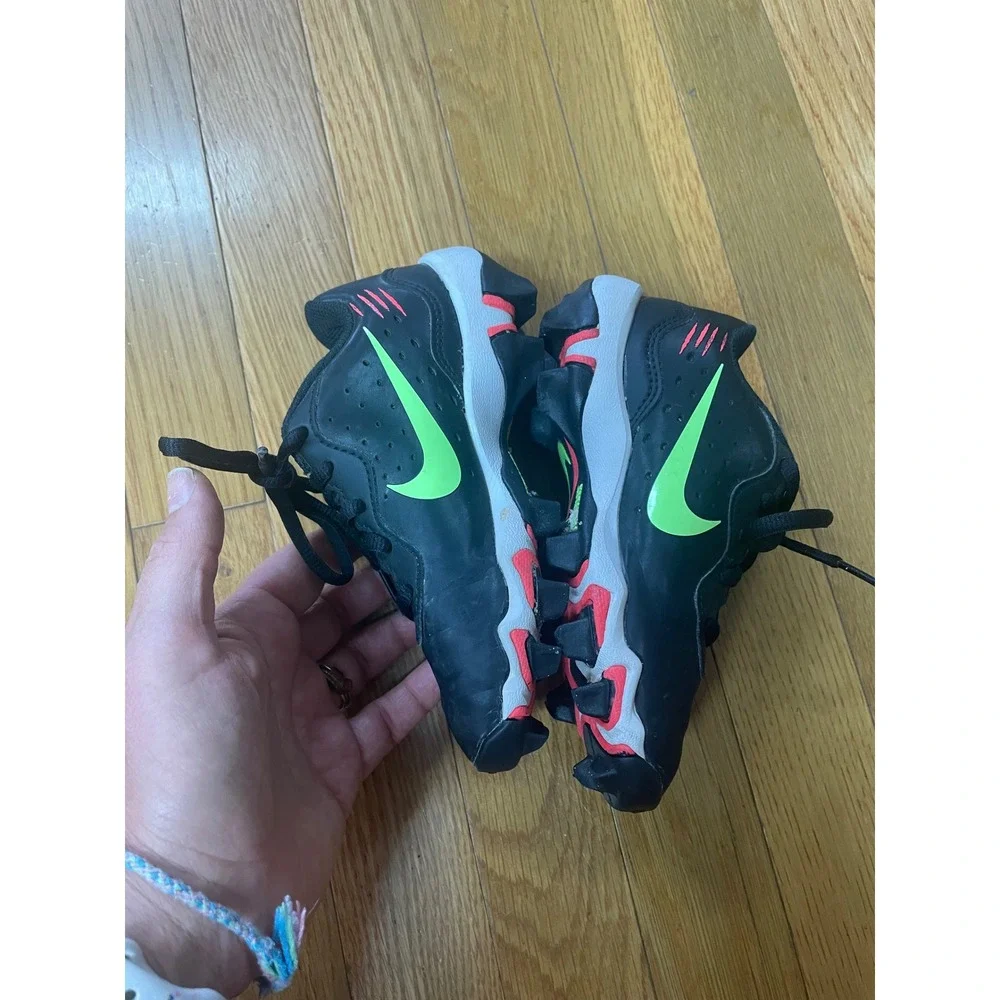 Nike Force Trout 8 Keystone Kids Baseball Cleats Black Crimson DJ6525-001 12C